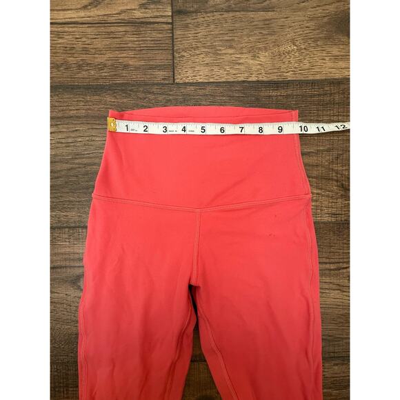 Lululemon Align High-Rise Pant 25" Pale Raspberry pink Leggings size 2 - Picture 7 of 9